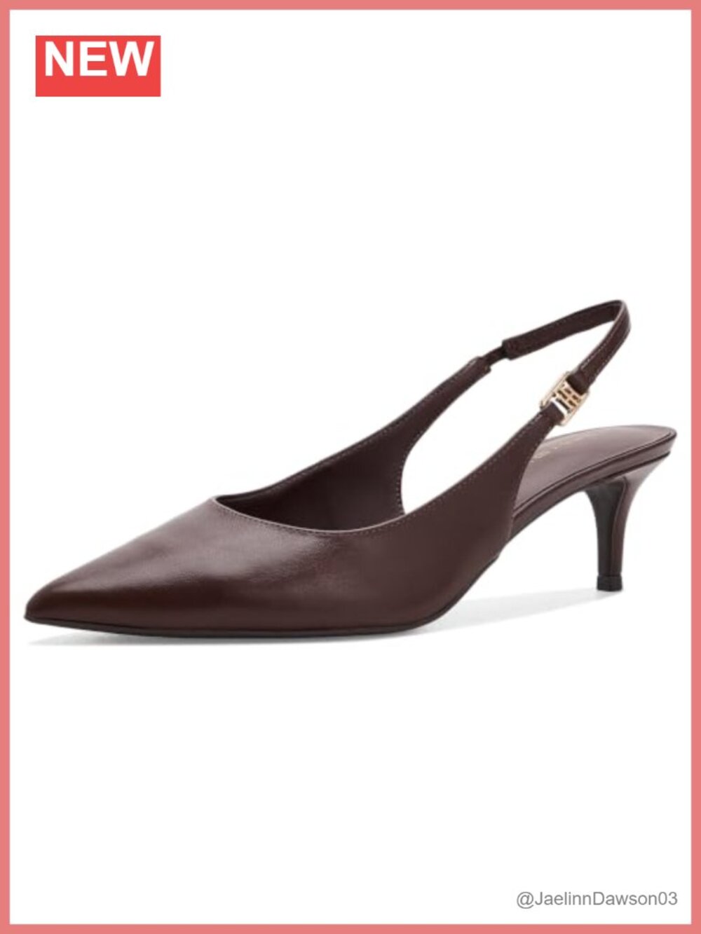Faux Leather Pointed Toe Stiletto Heel Slip-On Dress Pump
